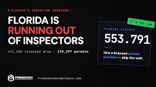 Florida's Building Inspector Shortage Is Here — And the Fix Is Already Law
