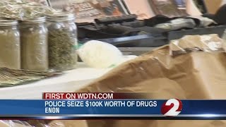 Enon Police net largest drug bust in department history