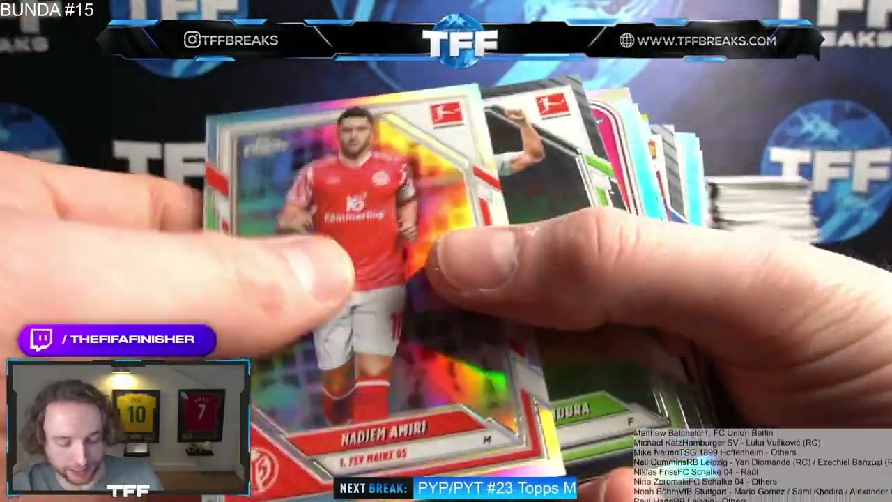 2026 Topps Chrome Bundesliga 12 Box Case PYT/PYP #15