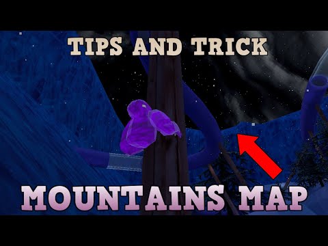 TIPS AND TRICKS IN GORILLA TAG MOUNTAINS MAP! (Gorilla Tag)