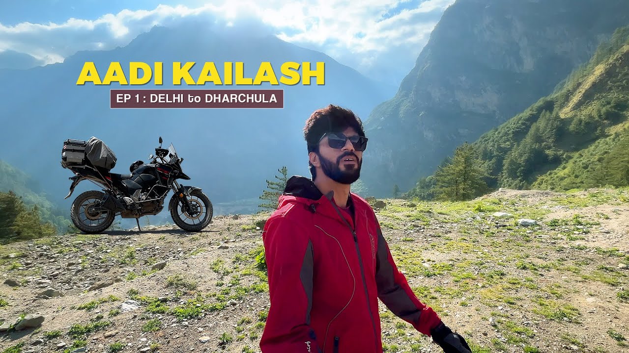 Aadi Kailash Yatra 🚩 | Ep 1 - Delhi to Dharchula Nonstop Solo Ride