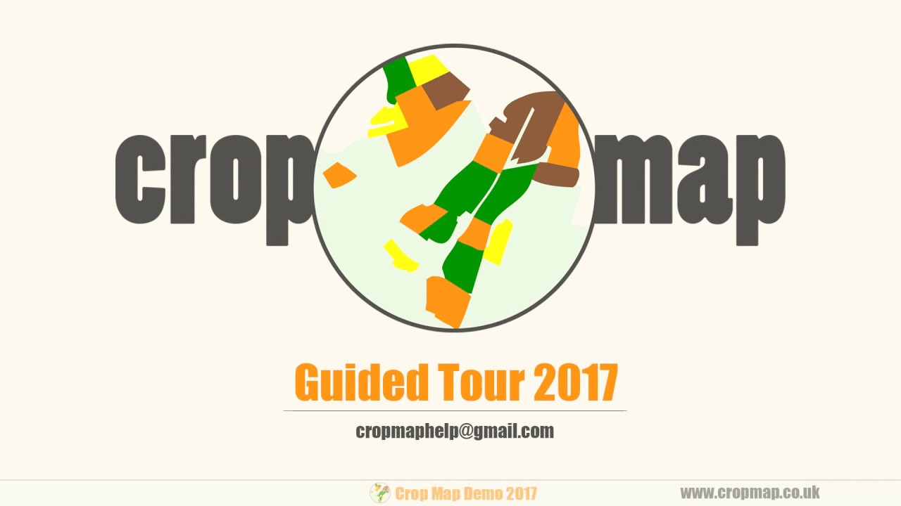 Crop Map Demo - Visualise your Planting Records - Farm Management Tool