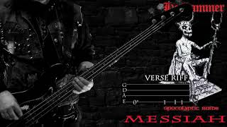 HELLHAMMER - MESSIAH - BASS COVER (with Parts and Tabs)
