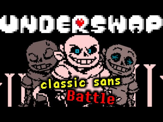 Underswap Sans Fight - Physics Game by thegreenfiretruc