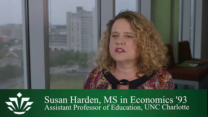 Susan Harden, M.S. Economics Alumna, on the Early ...