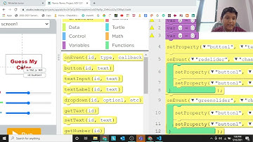 MATCH THE COLOR: C31 | Whitehat  jr project | Code.org