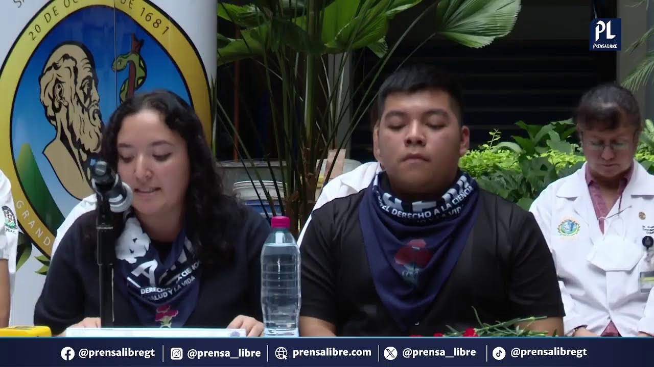 Personal médico y estudiantes se unen a jornada de protestas