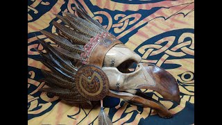 Leather Sculpting Tutorial - Bird Skull for Costumes and Cosplay