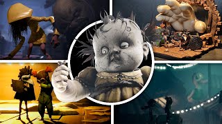 Little Nightmares 3 - Gameplay All Bosses & Reveal Trailer