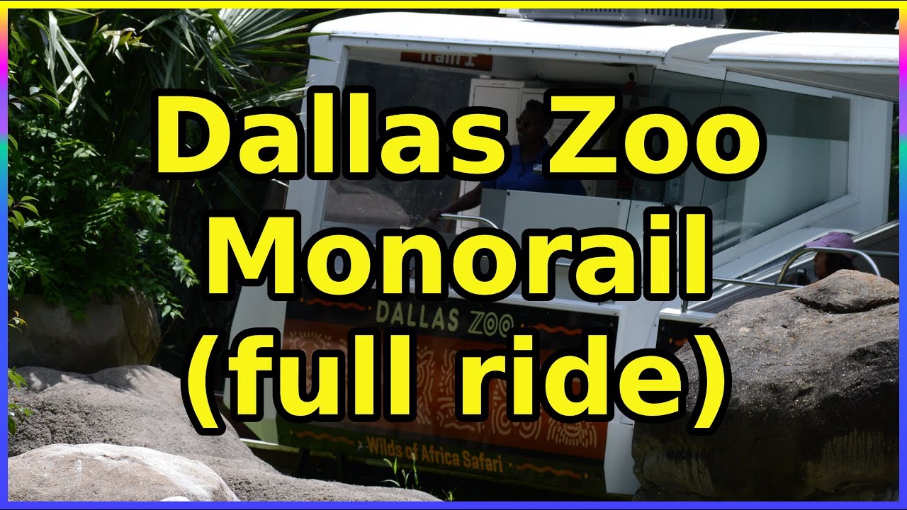 adventure safari monorail dallas zoo