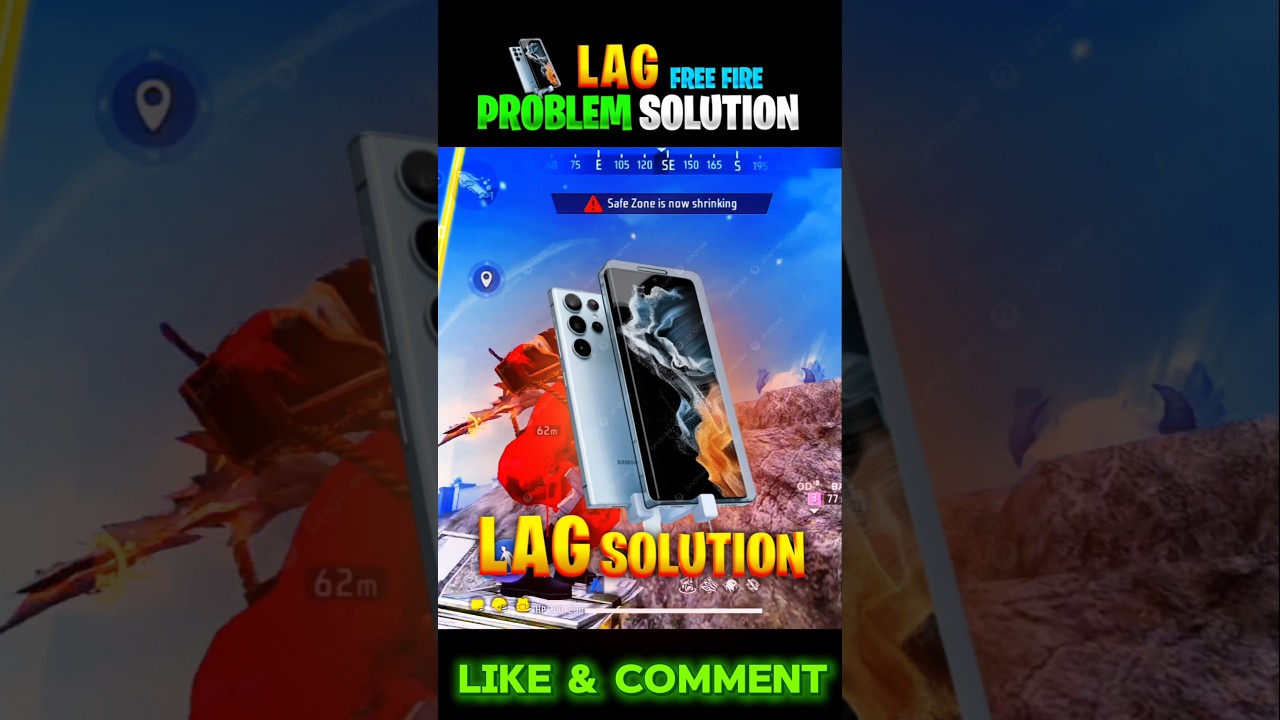 LAG PROBLEM FIX IN FREE FIRE 🔥  || #lag #fflagfix  #freefire #shorts #od18gaming
