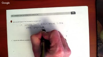 Module 5 - Grade 7 - Lesson 15 - Methods for Selecting a Random Sample