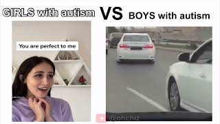Girls with autism vs Boys with autism (part 2)