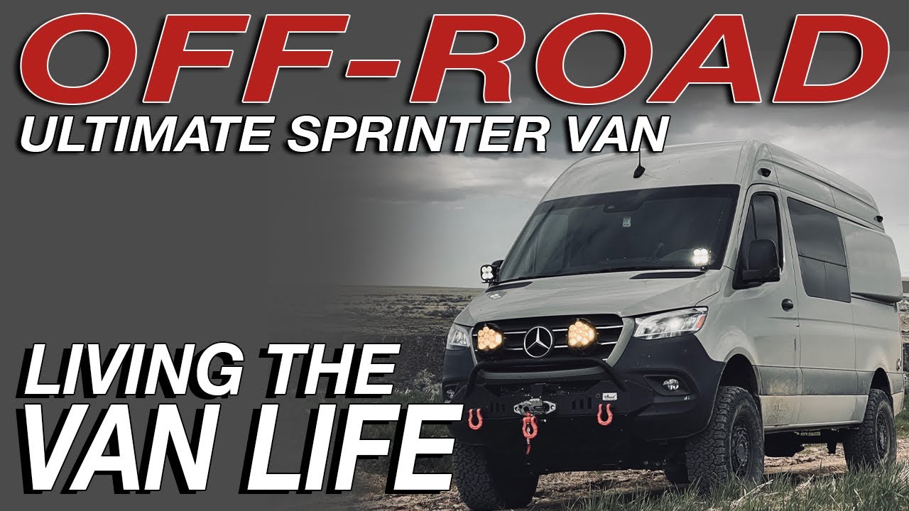 How To Build a LIFTED Off-Road Sprinter Van - Living The Van Life