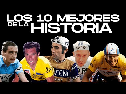 LOS 10 MEJORES CICLISTAS DE LA HISTORIA