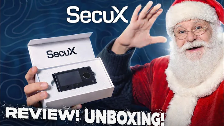 Unboxing SecuX SecuX Security Key l Crypto Protection 🎅🏻🎁