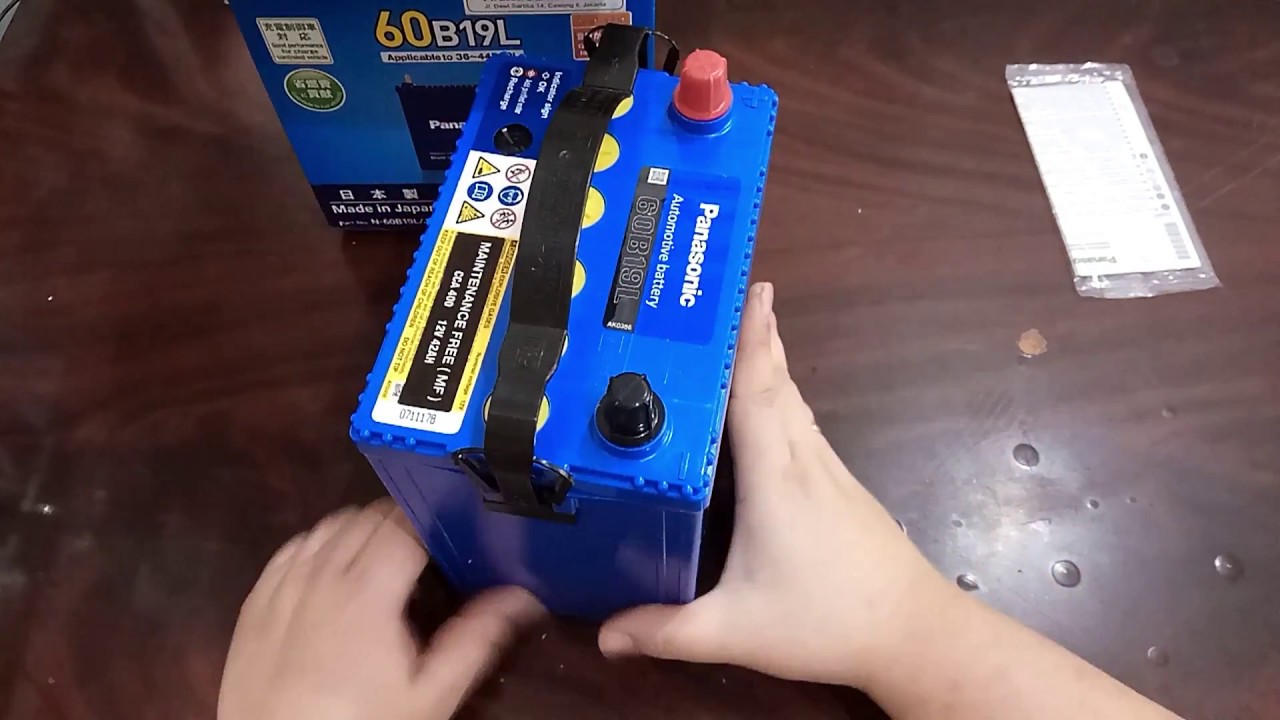 UNBOXING AKI mobil panasonic made in japan