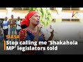 Stop calling me Shakahola MP Amina Mnyazi tells fellow legislators