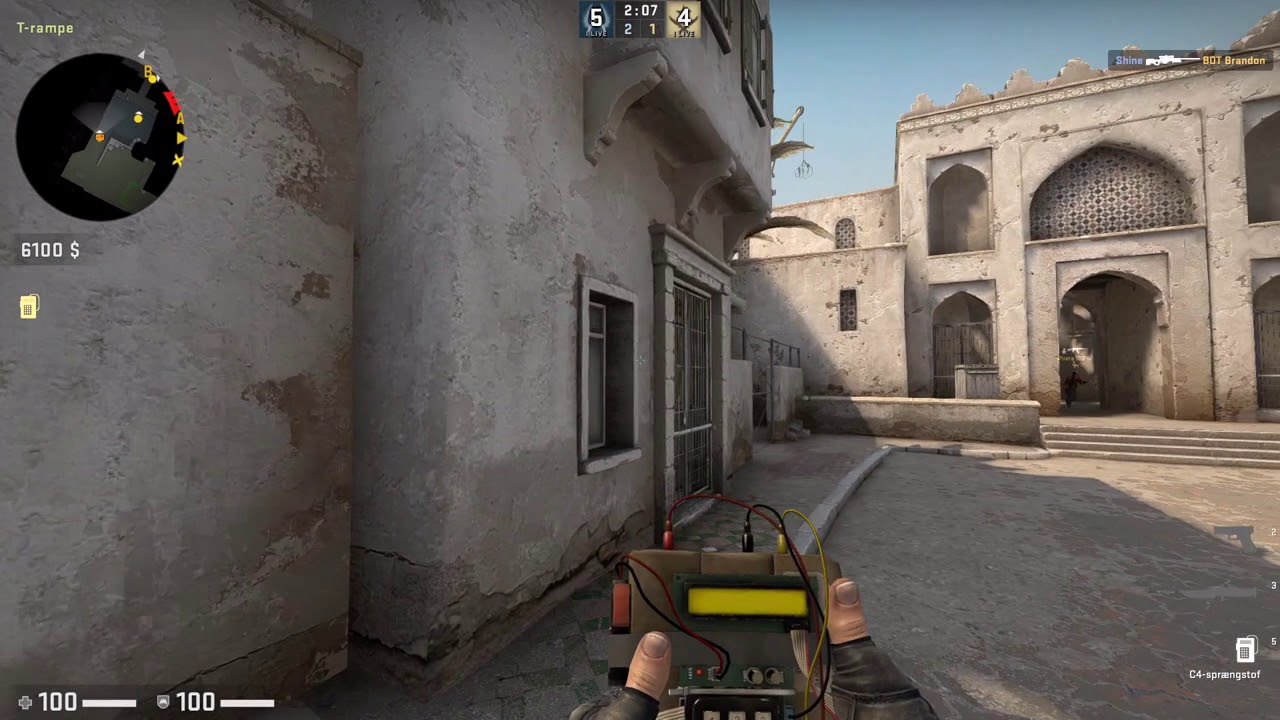 How to PLANT the bomb in CSGO - YouTube