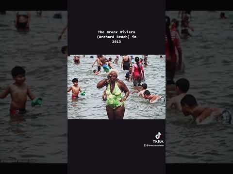 The Bronx Riviera #orchardbeach #shortvideo