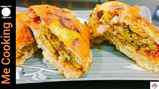 Omelette Bun Pao recipe by Me Cooking channel