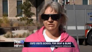Colorado Springs firefighters visit local schools to teach fire safety