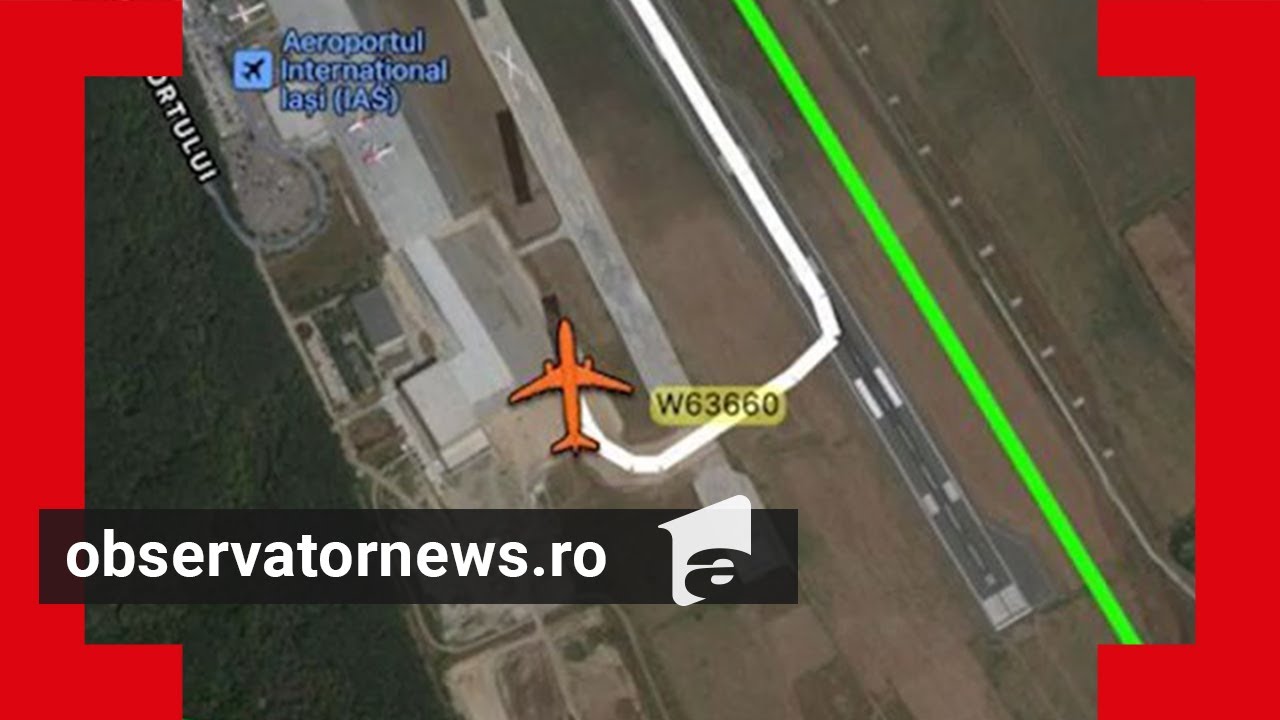 ANIMAŢIE GRAFICĂ: Cum au evitat piloţii o tragedie pe aeroportul din Iaşi