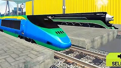 Indian Train Driving Simulator 2019 - Level 6 Using New Train