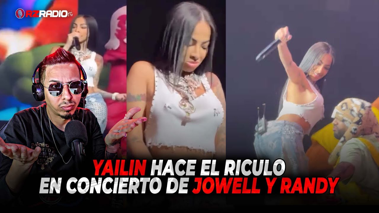 Yailin hace el ridiculo en el concierto de Jowell y Randi en Puerto ...