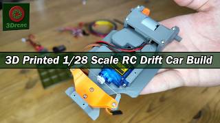 Microdrift 1/28 Scale 3D Printed RC Drift Car Build