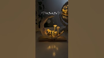 Making mushroom lights 🥹🫶🏻🌜🌜 #diy