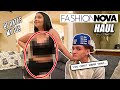 My BOYFRIEND Reacts to FASHION NOVA pj's *wasn't to happy*