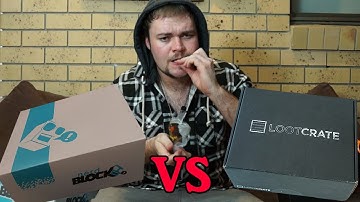 Loot Crate vs Nerd Block April 2014 "Dragons vs Random"