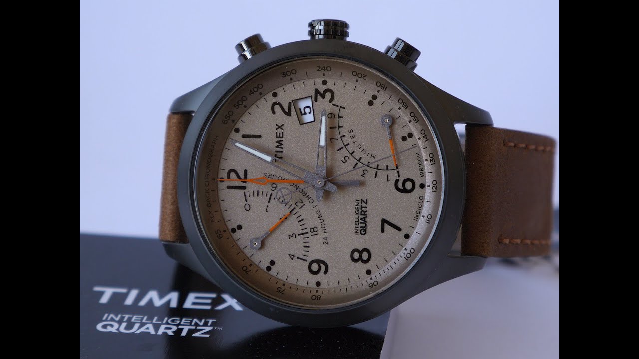 Timex Tw2P78900 Fly Back Chronograph Watch - YouTube