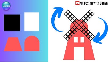 Animation Tutorial Create Animated Windmill Element in Canva