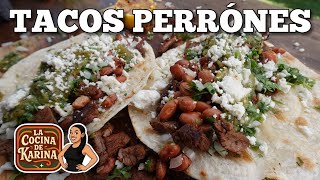 Karina&#39;s Tacos Perrónes on the Blackstone Griddle