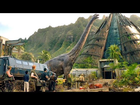 Brachiosaurus Scene - Jurassic World: Fallen Kingdom (2018) Movie Clip HD