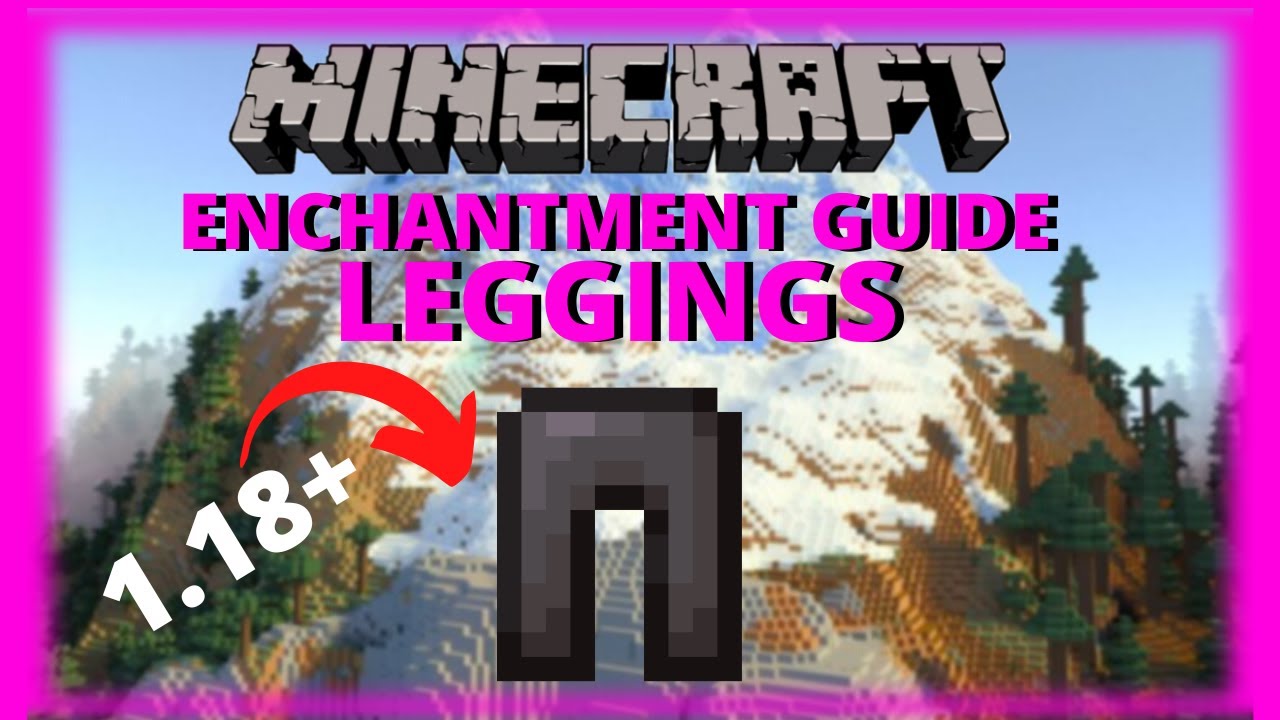 How To Make God Leggings In Minecraft Enchantment Guide 9 YouTube