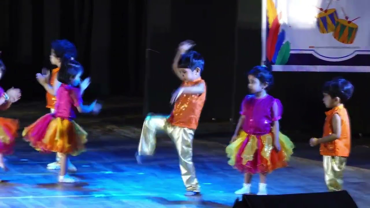 Annual Concert 24-25 of Kangaroo Kids International Preschool: Welcome Dance