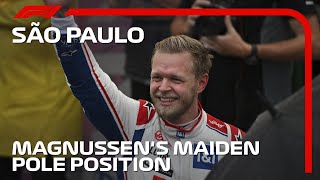 Kevin Magnussen Achieves A MEGA Maiden Pole In Brazil! | 2022 Sao Paulo Grand Prix
