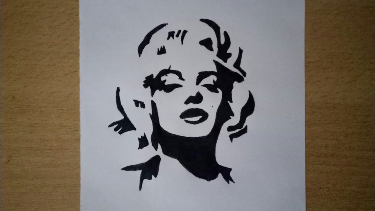 Marilyn Monroe How To Draw Marilyn Monroe Beautiful Girl Step By Step Drawing Youtube