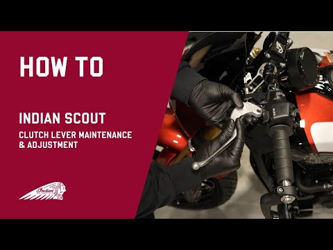 2025 Indian Scout | Clutch Lever Maintenance and Adjustment - Indian Motorcycle