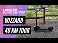 40 km Tour mit dem Wizzard 2.5 Plus (eKFV) (Runde um den Flughafen Köln-Bonn)