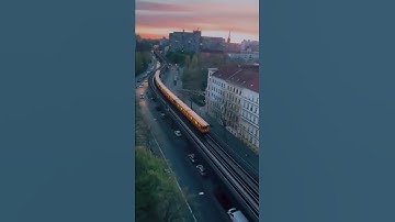 On a train in Berlin