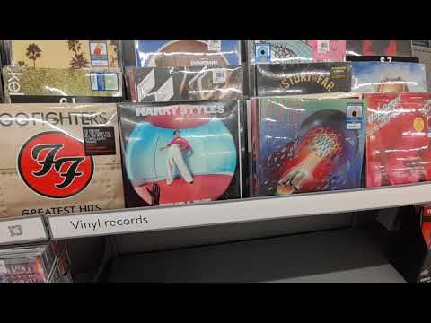 Does Walmart Sell Vinyl In Store