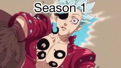 Seven Deadly Sins Fight | Season 1 and Season 3 Comparison