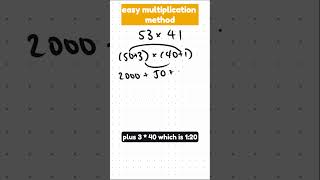 Easy Multiplication Trick That Always Works Viralshorts