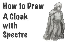 How To Draw A Man In A Cloak - Drawing Tools
