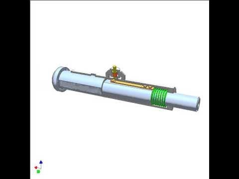 mechanism button mechanical spot gun