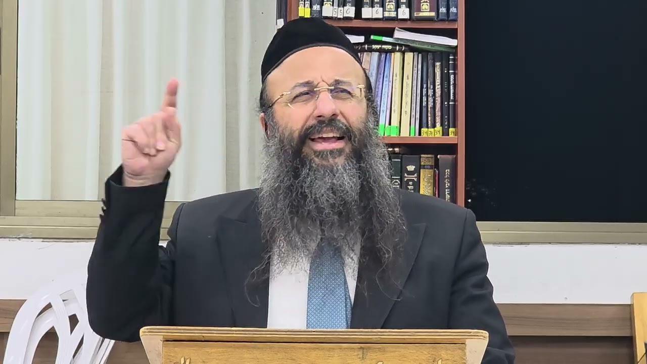 הרב מאיר אלול: נדיבות לב בשלום בית!!  צפו!!